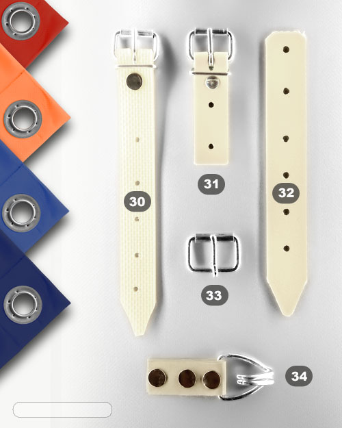 Zubehör, Ersatzteile für Planen